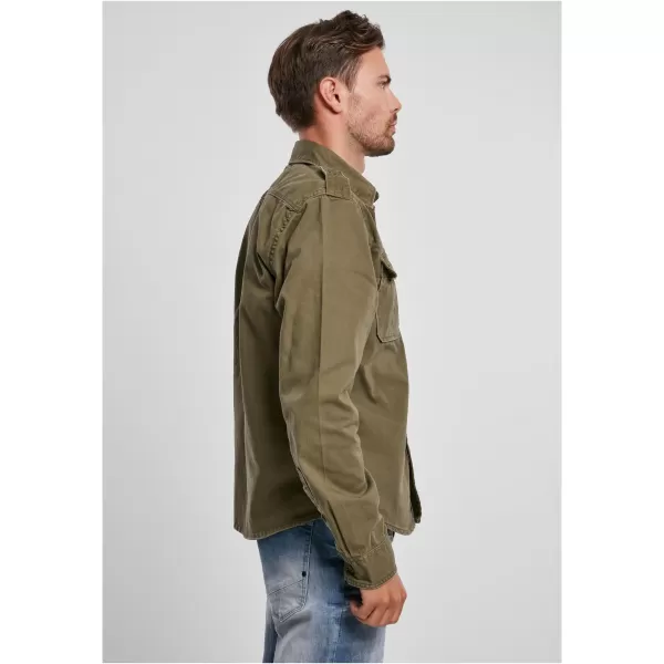  Hemd BRANDIT VINTAGE BD9373 OLIVE 