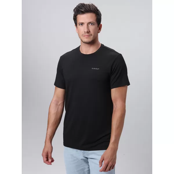  Herren-T-Shirt LOAP BYRAD SCHWARZ 