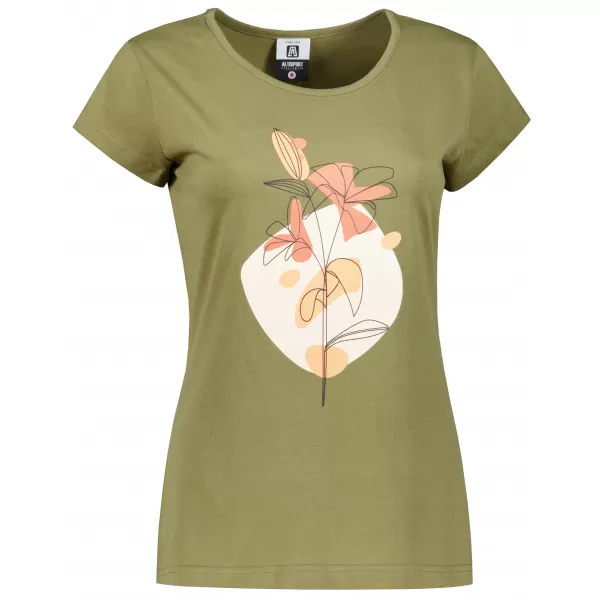  T -Shirt ALTISPORT ALW187122 KHAKI 