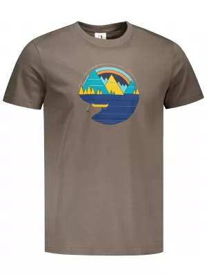 Herren-T-Shirt ALTISPORT ALM186129 DUNKLER SCHIEFER