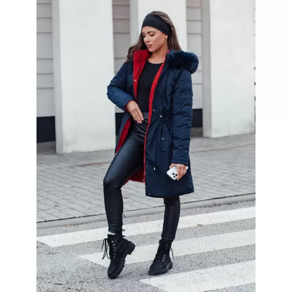  Damenmantel DSTREET TRENDNEL DUNKELBLAU Dstreet1 