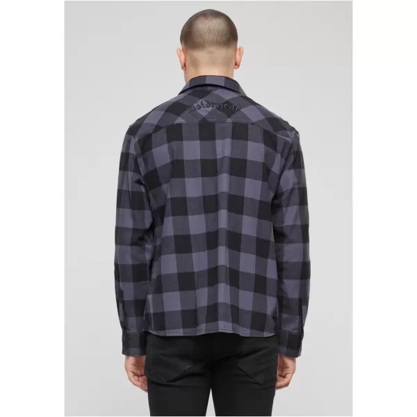 Hemd BRANDIT BD61005 SCHWARZ/GRAU 