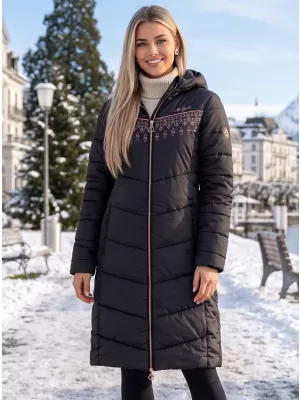 Frauenmantel ALTISPORT DONNA SCHWARZ