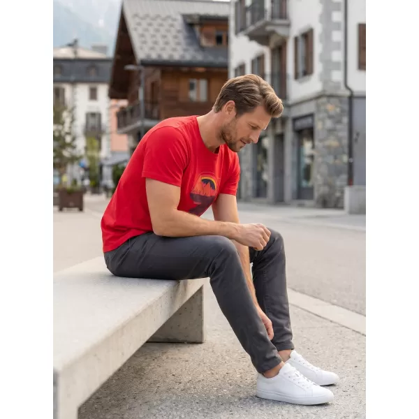  Herren-T-Shirt ALTISPORT ALM186129 ROT 