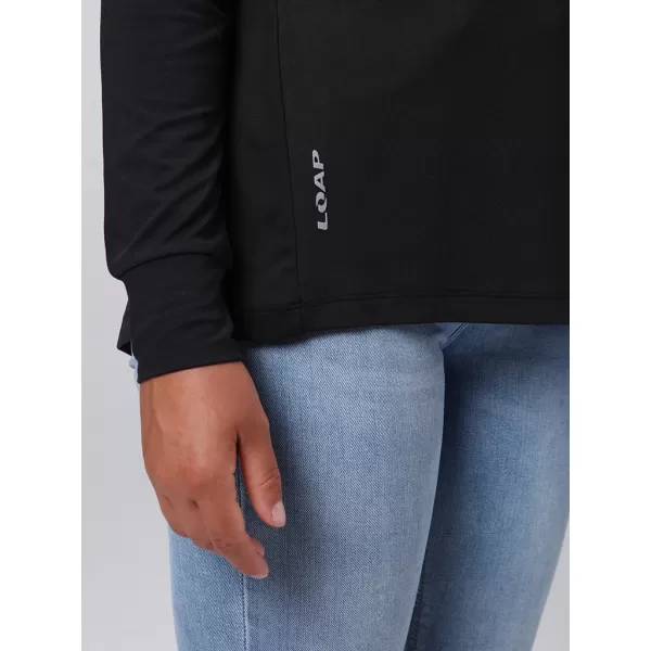  Damen-T-Shirt LOAP BYRCELA SCHWARZ 