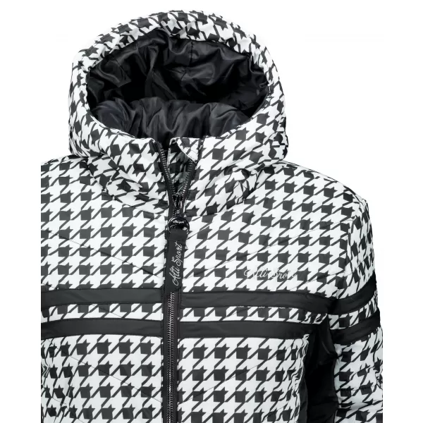  Damenjacke ALTISPORT DEBORA SCHWARZ-WEISS 