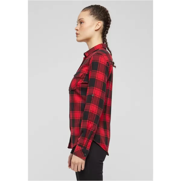  Hemd BRANDIT BD9336 ROT/SCHWARZ 