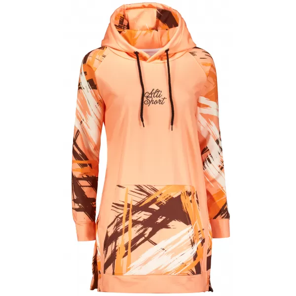 Funktionelles erweitertes Damen-Sweatshirt Premium ALTISPORT VOJ/ALW039MI03 ORANGE 
