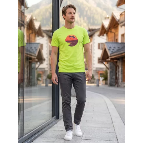  Herren-T-Shirt ALTISPORT ALM186129 KALK 