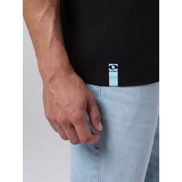  Herren-T-Shirt LOAP ALHON SCHWARZ 