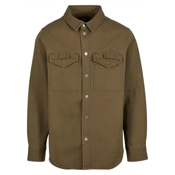  Hemd BRANDIT BD4040 OLIVE 