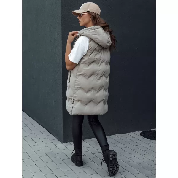  Damenweste DSTREET TAMIRA BEIGE Dstreet1 