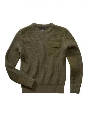 Babypullover BRANDIT BW BD6019 OLIVE