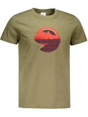 Herren-T-Shirt ALTISPORT ALM186129 KHAKI
