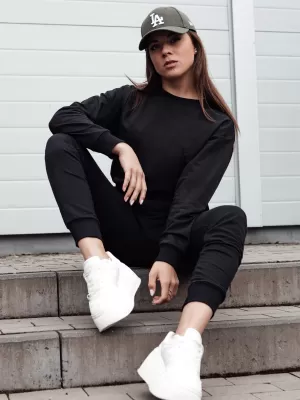 Damen Sweatshirt DSTREET by1298 SCHWARZ