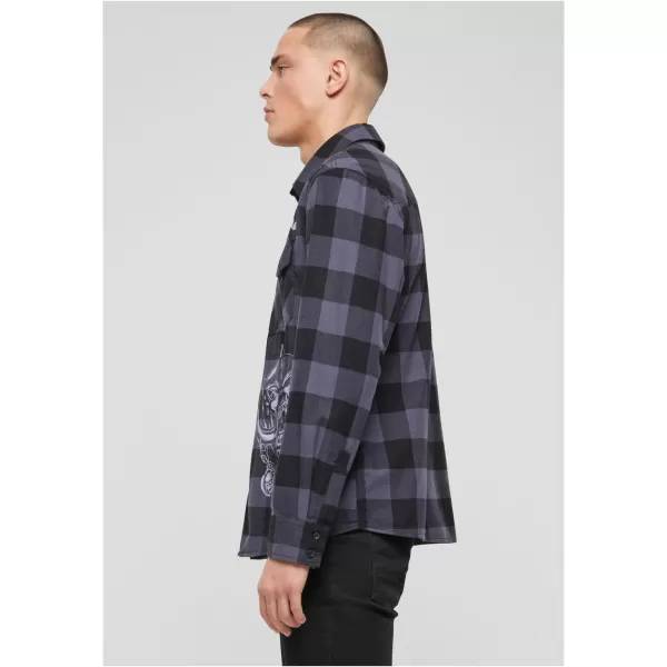  Hemd BRANDIT BD61005 SCHWARZ/GRAU 