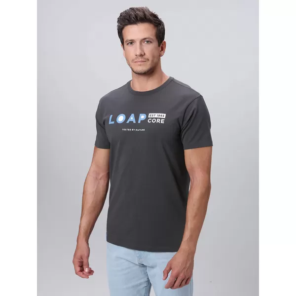  Herren-T-Shirt LOAP ALHON DUNKELGRAU 