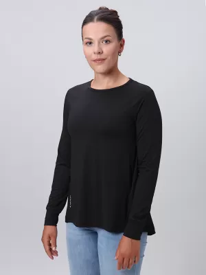 Damen-T-Shirt LOAP BYRCELA SCHWARZ