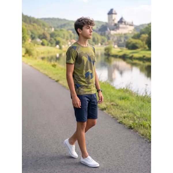  T -Shirt BRANDIT T BD6017 SCHWEDISCHE CAMO 
