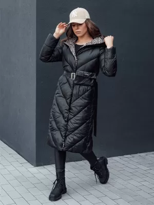 Damenmantel DSTREET CELESTIE SCHWARZ Dstreet1