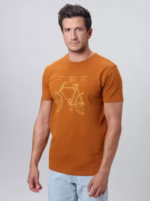 Herren-T-Shirt LOAP BREDAR BEIGE