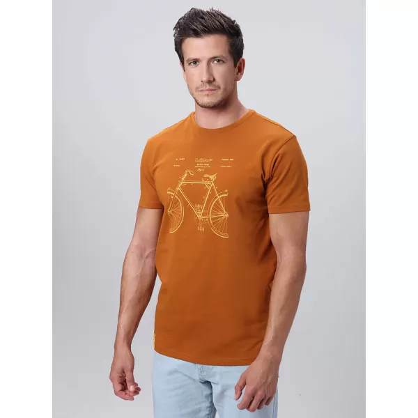  Herren-T-Shirt LOAP BREDAR BEIGE 