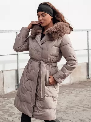 Wintermantel DSTREET ELENESS BEIGE