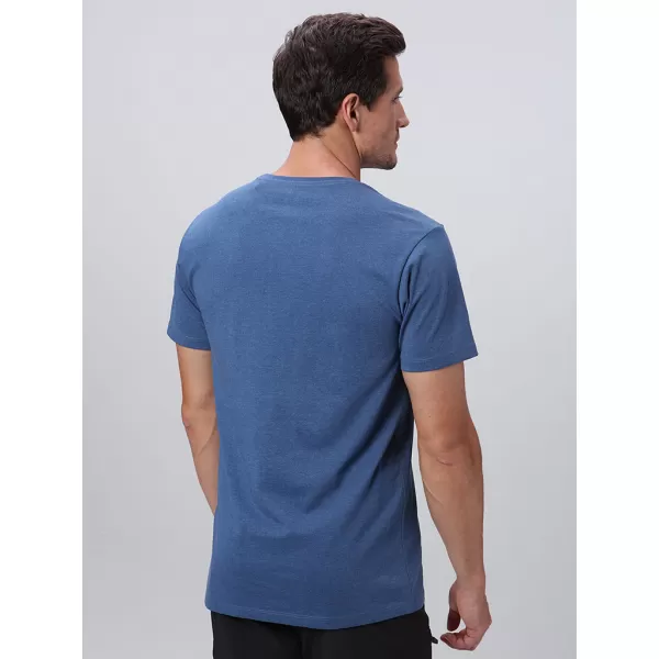  Herren-T-Shirt LOAP BOHEM BLAU 