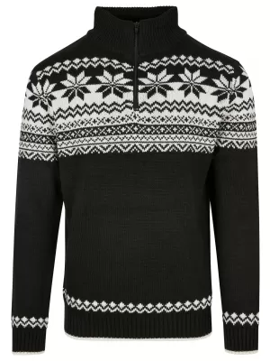 Herren Sweatshirt BRANDIT TROYER NORWEGER BD5029 SCHWARZ