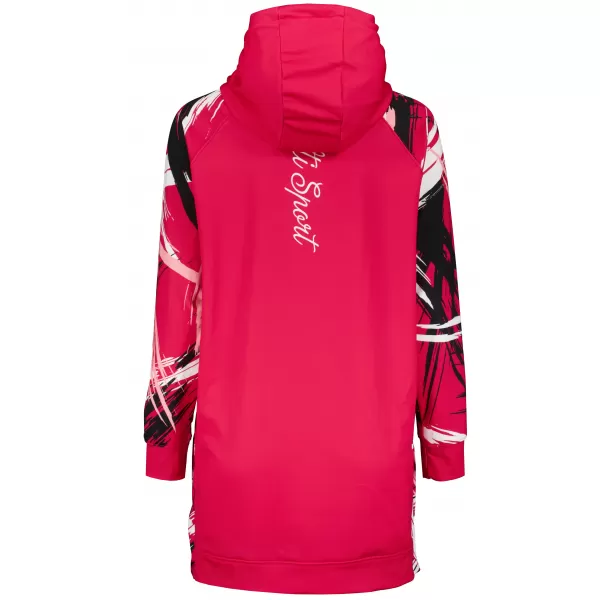  Funktionelles erweitertes Damen-Sweatshirt Premium ALTISPORT VOJ/ALW039MI03 VIVA MAGENTA 