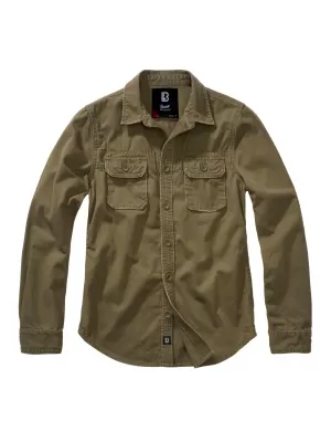 Hemd BRANDIT BD9618 OLIVE