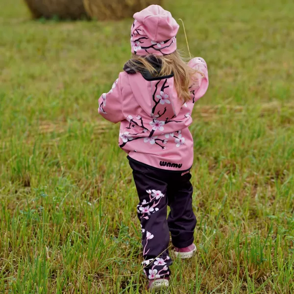  Baby Softshell Hosen WAMU SAKURY LILA 
