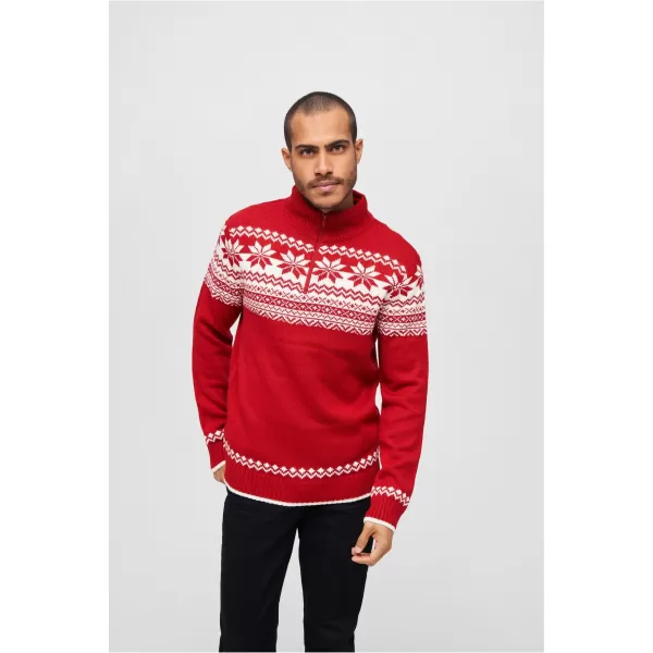  Herren -Sweatshirt BRANDIT TROYER NORWEGER BD5029 ROT 