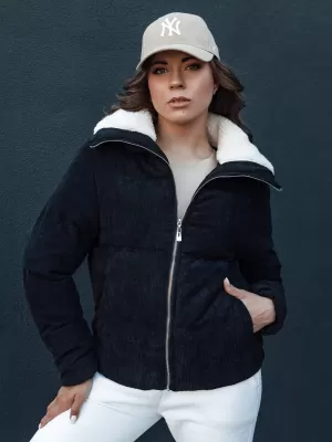 Frauenjacke DSTREET TRENDYGLAM TY4357 SCHWARZ