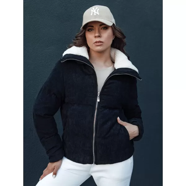  Frauenjacke DSTREET TRENDYGLAM TY4357 SCHWARZ 