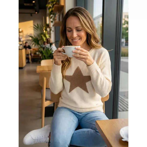  Damenpullover KIXMI THEMIS HELL BEIGE 