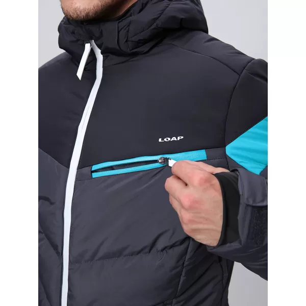  Herren-Skijacke LOAP ORIDIOR DUNKELGRAU 