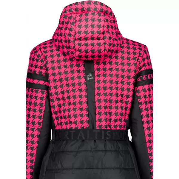  Damenjacke ALTISPORT DEBORA SCHWARZ/ROSA 