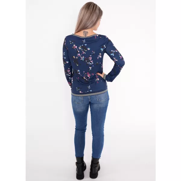  Damen-T-Shirt ALTISPORT DEVANA DUNKELBLAU 