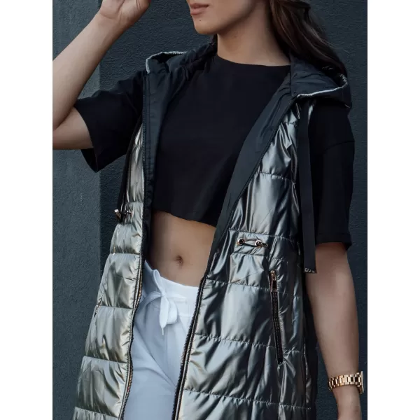  Weste DSTREET PIXIECODE TY4437 DUNKELGRAU 