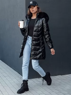 Mantel DSTREET SHINE SCHWARZ