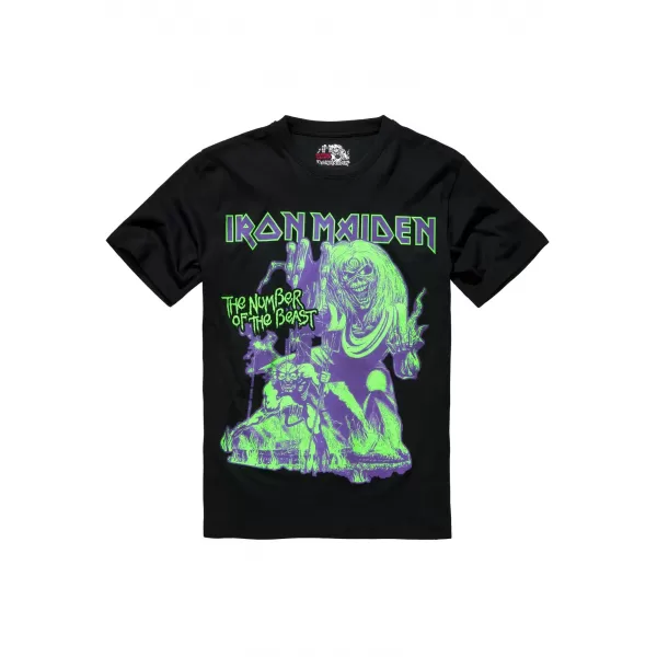  Hemd BRANDIT IRON MAIDEN BD61050 SCHWARZ 