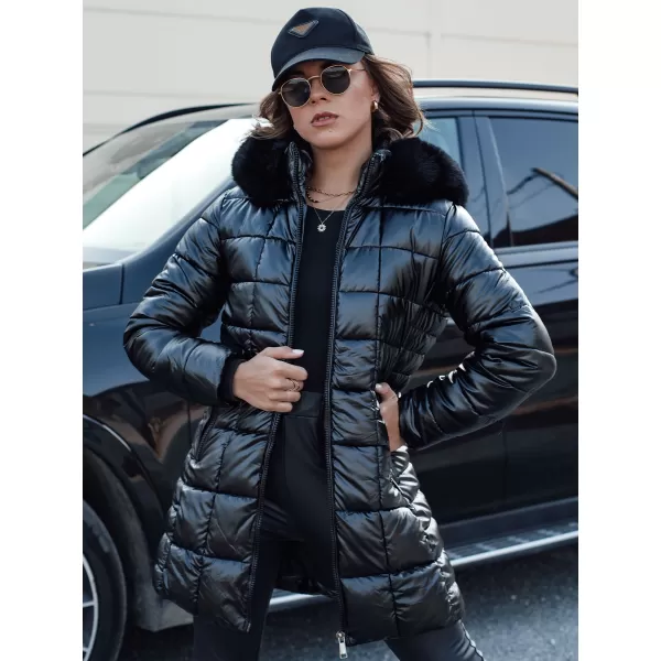  Mantel DSTREET WINTERZIP SCHWARZ 