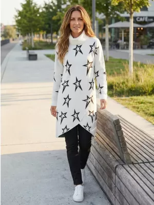 Damenpullover KIXMI TONYA WEIß