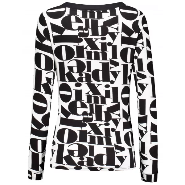  Damen-T-Shirt KIXMI TAFFY WEIß 