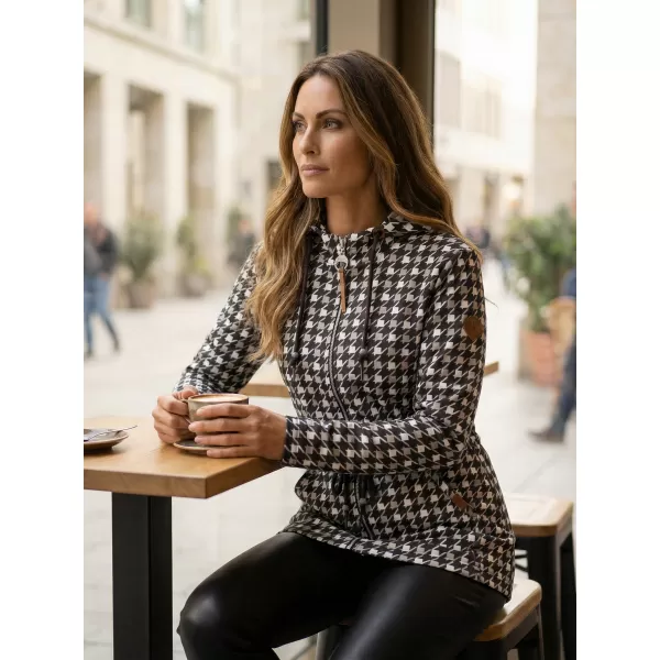  Damen-Sweatshirt ALTISPORT DEMETRIA SCHWARZ 