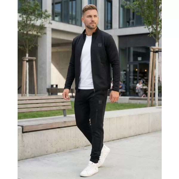  Herren -Sweatshirt ALTISPORT DAN SCHWARZ 