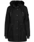 Damenparka BRANDIT BD33122 SCHWARZ