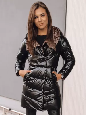 Damenjacke DSTREET DELSY LONG TY3481 SCHWARZ