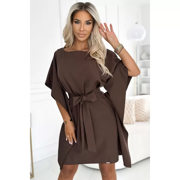  Kleid NUMOCO SOFIA 287-33 SCHOKOLADE 